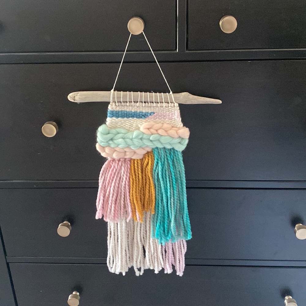Beautiful woven wall hanging